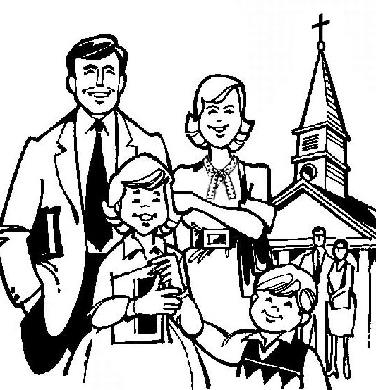 happy family at stepford