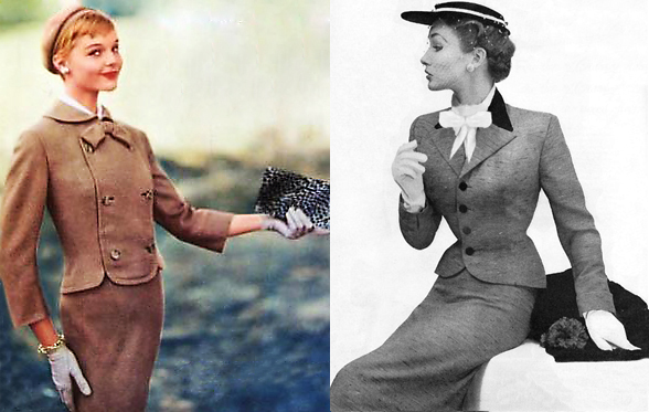 Stepford Wives and women in ribbons and bows